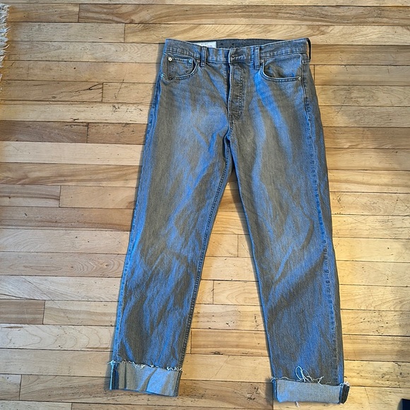 Gap jeans, silver gray with a bit of fading - Picture 1 of 2